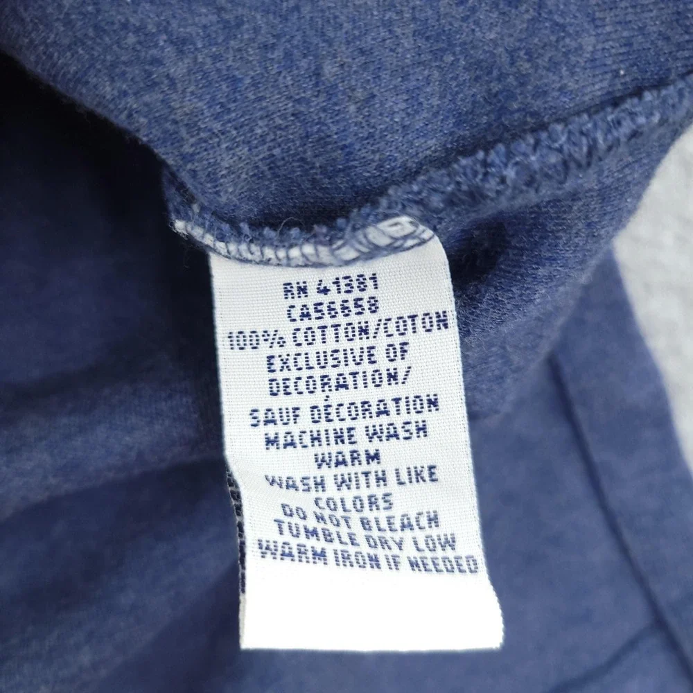 Polo Ralph Lauren Polo Shirt Mens 2XL Blue Cotton Pony Logo Long Sleeve Top